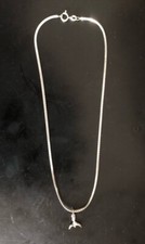 Collier argent 925 ‰  et pendentif "Pic de gardian"