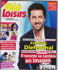 TELE LOISIRS N°1778 Frédéric Diefenthal Sa carriere en images