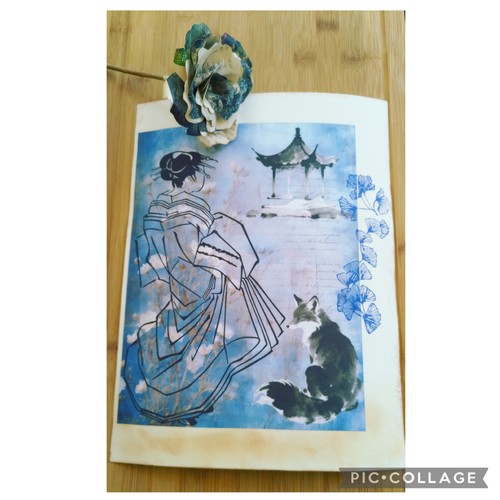 Tableau estampe japonaise - estampe, fait