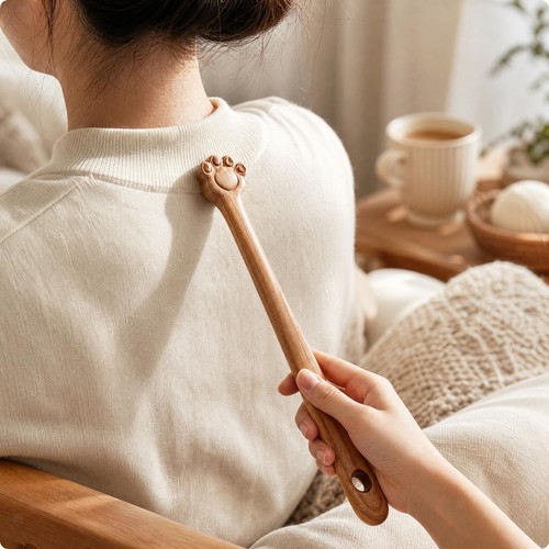 Outil massage bois avec - outil,