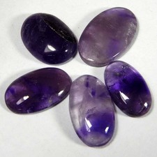 99,65 cts 100 % agate d'améthyste bleue naturelle cabochon ovale pierre...