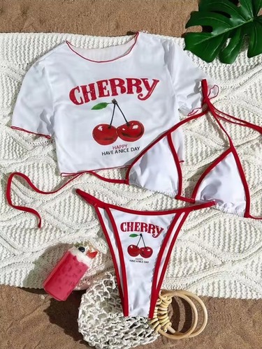 Maillot bain femme cherry - bain,