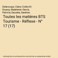Toutes les matières BTS