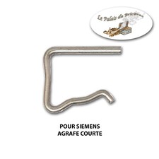 Agrafe, clip, retour de gasoil - Pour injecteur Siemens agrafe courte