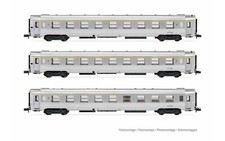 Coffret de 3 voitures DEV Inox