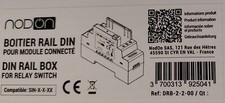 Boitier Rail DIN V2 pour micromodule NODON (1 pièce)