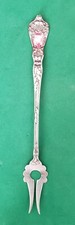 Antique Manchester MFG Co., Sterling Silver Olive Fork. 6 1/16," 11 grams.