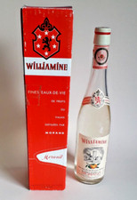 BOUTEILLE 70 cl EAU DE VIE POIRE WILLIAM 43 % - WILLIAMINE MORAND - neuve