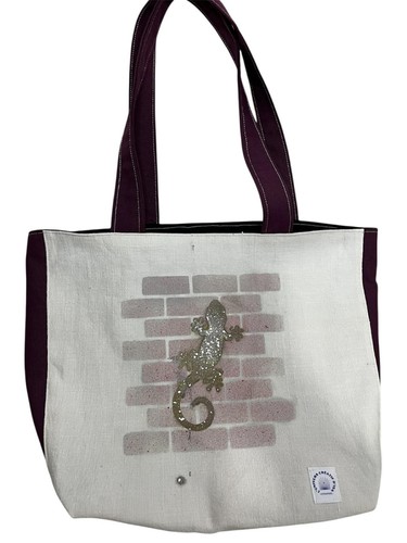 Sac cabas peint - cabas, main