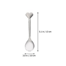  6 Pcs Cuillères En Métal