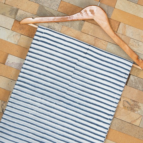 Tissu coudre rayé - à,