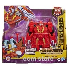 Transformers Bumblebee Cyberverse Adventures - HOT ROD jouet robot Energon armor