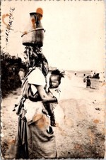 *69110 cpsm Maroc - Types - retour de la fontaine