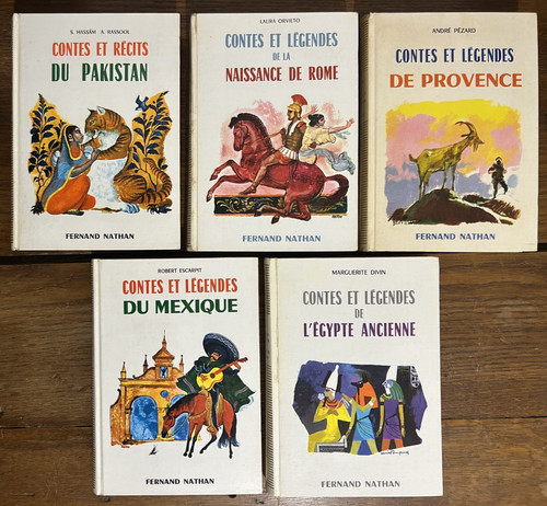 Lot contes légendes - 5, et