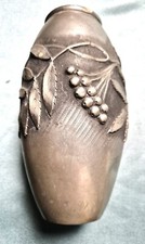 vase art déco en étain j.m. Pétizon dit Pétiz