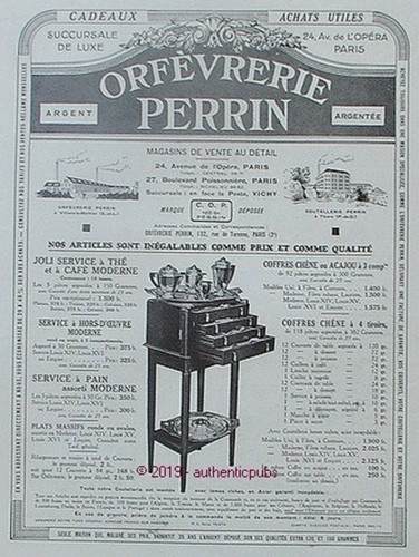 Publicite orfevrerie perrin - publicite,