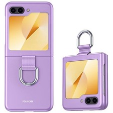 Coque pour Samsung Galaxy Z Flip 7 6 5 4 3 Protection Rigide Hybride avec Boucle