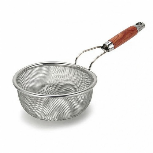 écumoire avec manche bois - en,