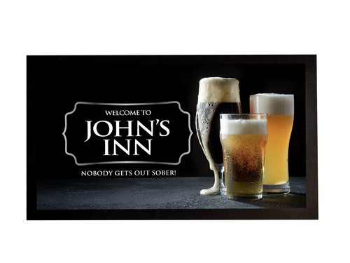 Tapis bar personnalisé - tapis,