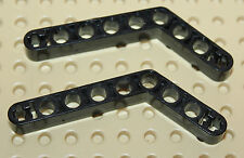 Lego Technic Black Liftarm 1x9 Bent (6-4)Thick ref 6629 set 8448 8295 8266 8253