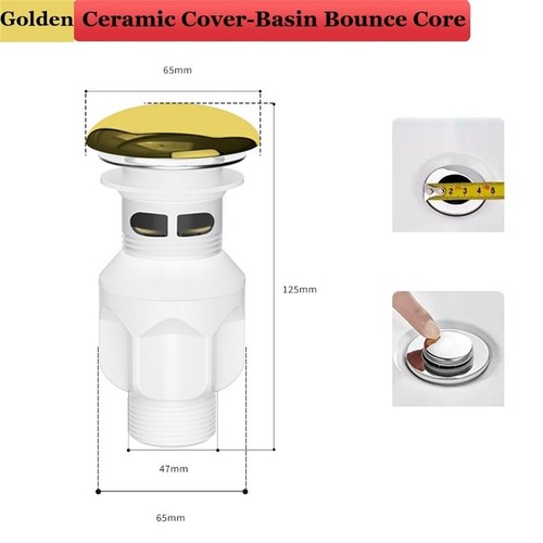 Bouchon de vidange d'évier en