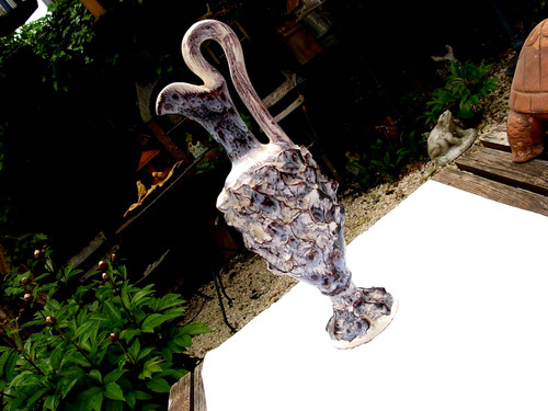Vase anse ancien signé - anse,