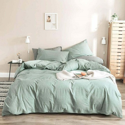 Housse couette coton - de,