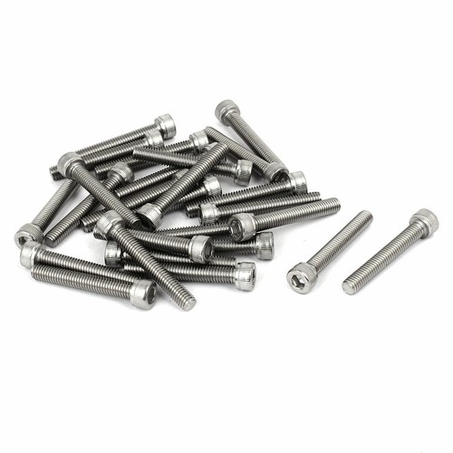 M6x40mm acier inox - inox, vis