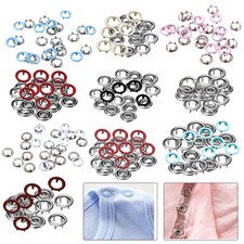 100pcs Boutons Pression à