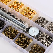 360Pcs Double Cap Rivet Set