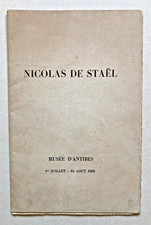 plaquette exposition NICOLAS