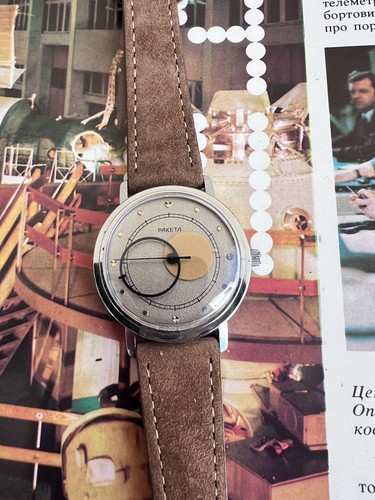 Montre raketa copernic grise - raketa,