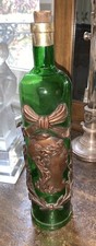 Bouteille 1900's absinthe anisette estaminet art nouveau Marianne monture stuc