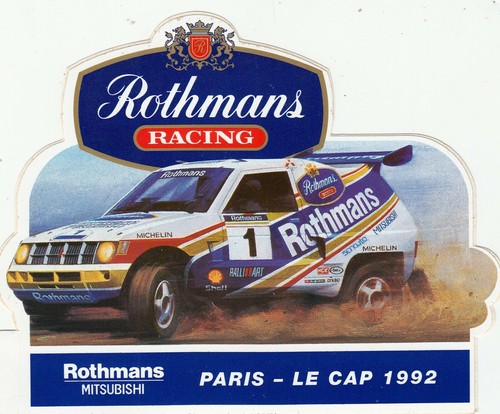 Autocollant rothmans - autocollant,