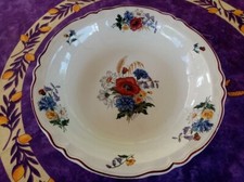 Plat Rond Creux Faience