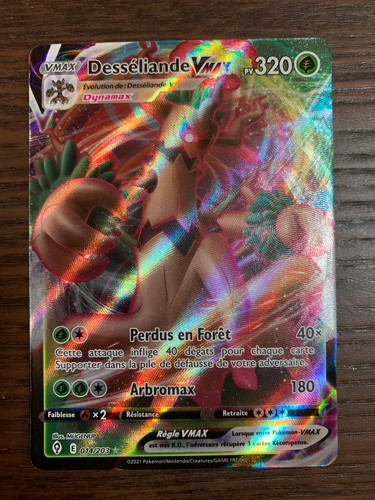 Carte pokémon desséliande - carte,