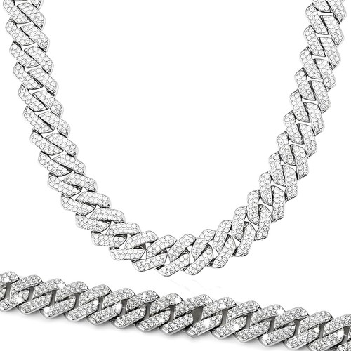 Chaîne cubaine homme iced - chaîne,