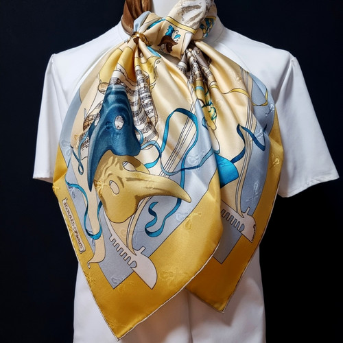 Rare vintage hermes silk scarf - rare,