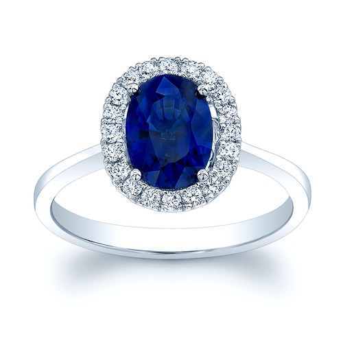 14k blanc naturel ovale - 14k, or