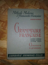 GRAMMAIRE FRANCAISE classes de