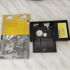 ADAPTATEUR CASSETTE CAMESCOPE VHS-C VHS C VHSC POUR MAGNETOSCOPE VHS K7 VIDEO