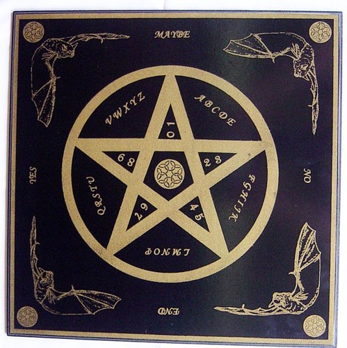 Planchette oui pentagramme - planchette,