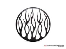 Grille de phare  7" aluminium CNC Flame Grill Design