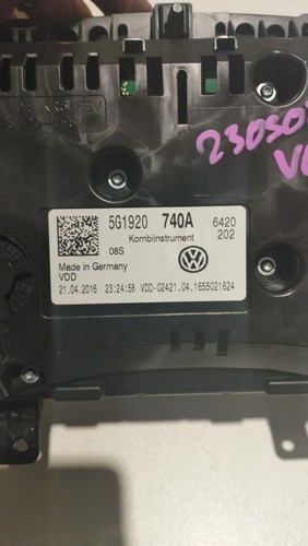 Compteur volkswagen golf - volkswagen, 7