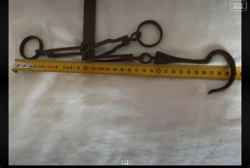 Ancienne balance romaine fer - romaine,