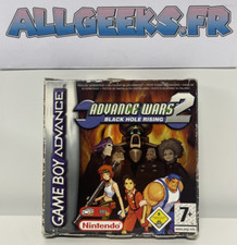 BOITE ET NOTICE DE : Advance Wars 2 GAMEBOY Advance GBA Nintendo - PAS DE JEU