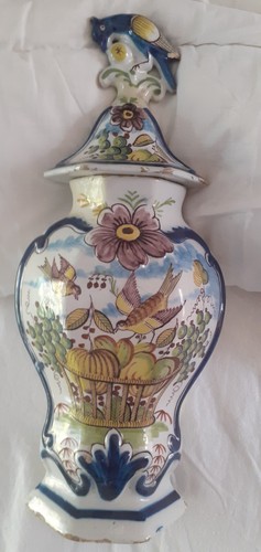 Potiche faïence delft - potiche, de