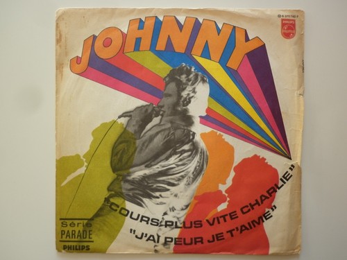Johnny hallyday 45tours - hallyday, sp