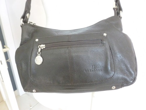 Sac hexagona cuir souple - sac,