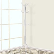 Multi Hook Metal Coat Hat Rack